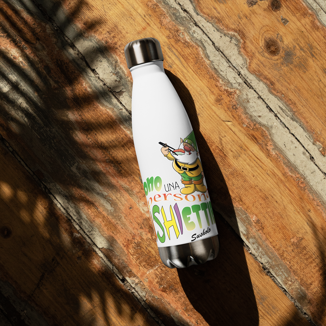 Borraccia in acciaio inossidabile SUSHIETTIBILE - Gufetto Brand 