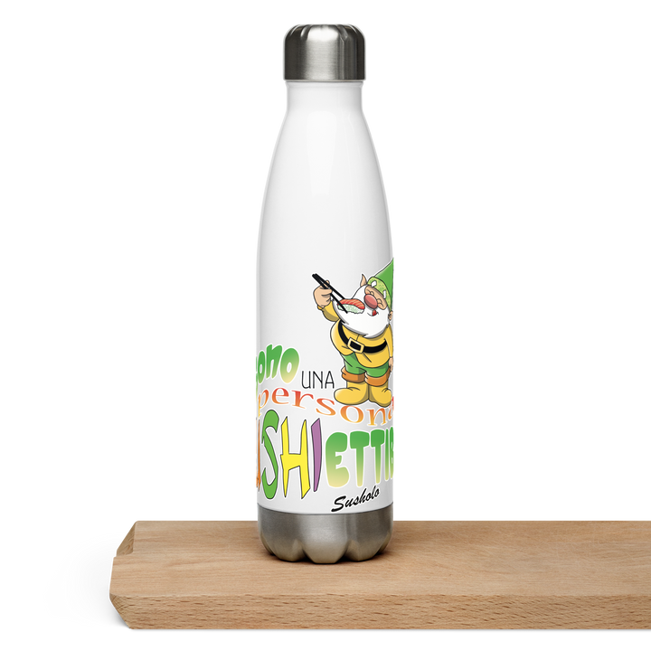 Borraccia in acciaio inossidabile SUSHIETTIBILE - Gufetto Brand 