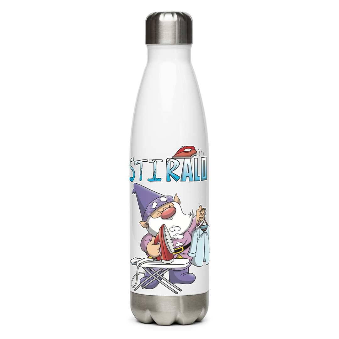 Borraccia in acciaio inossidabile STIRALO - Gufetto Brand 