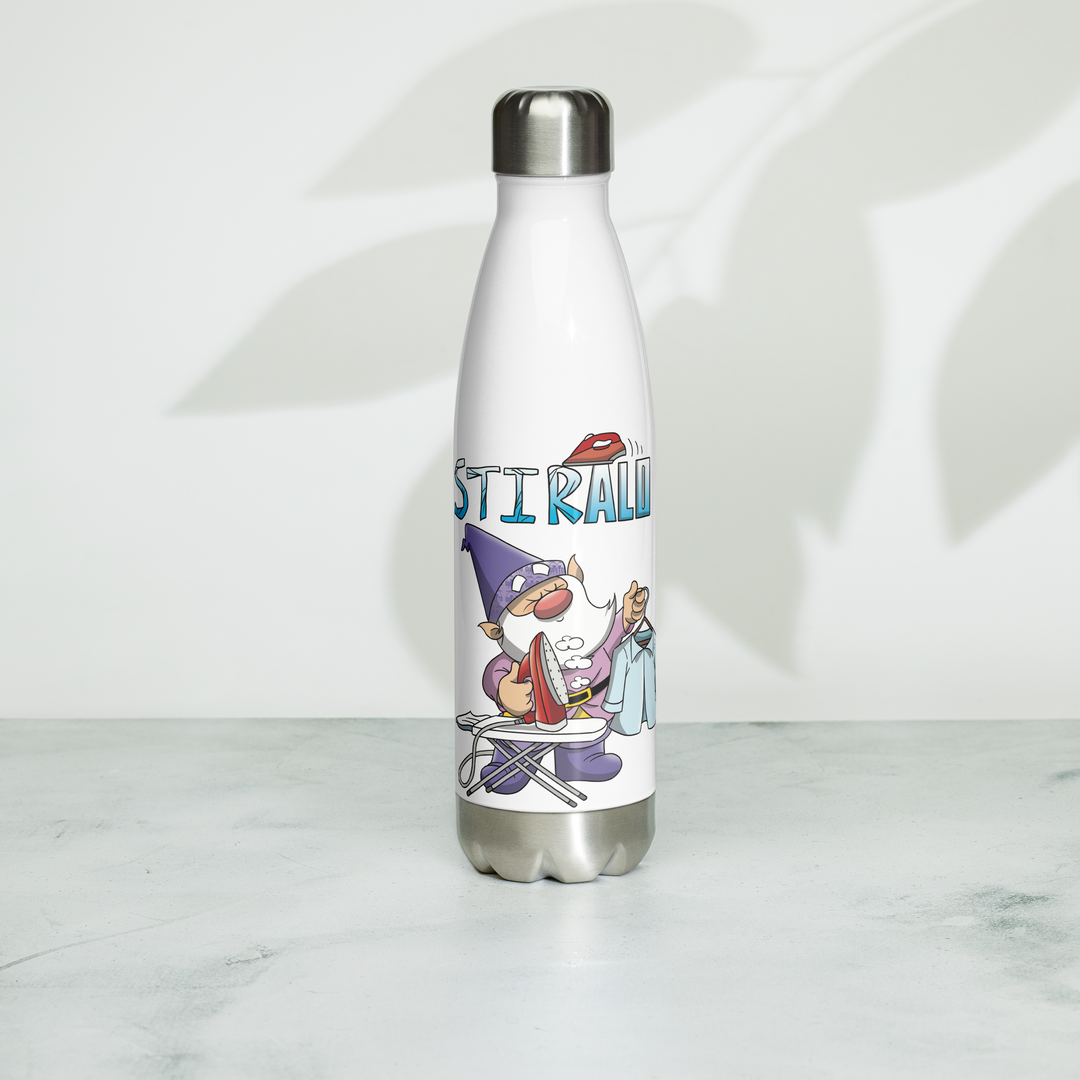 Borraccia in acciaio inossidabile STIRALO - Gufetto Brand 