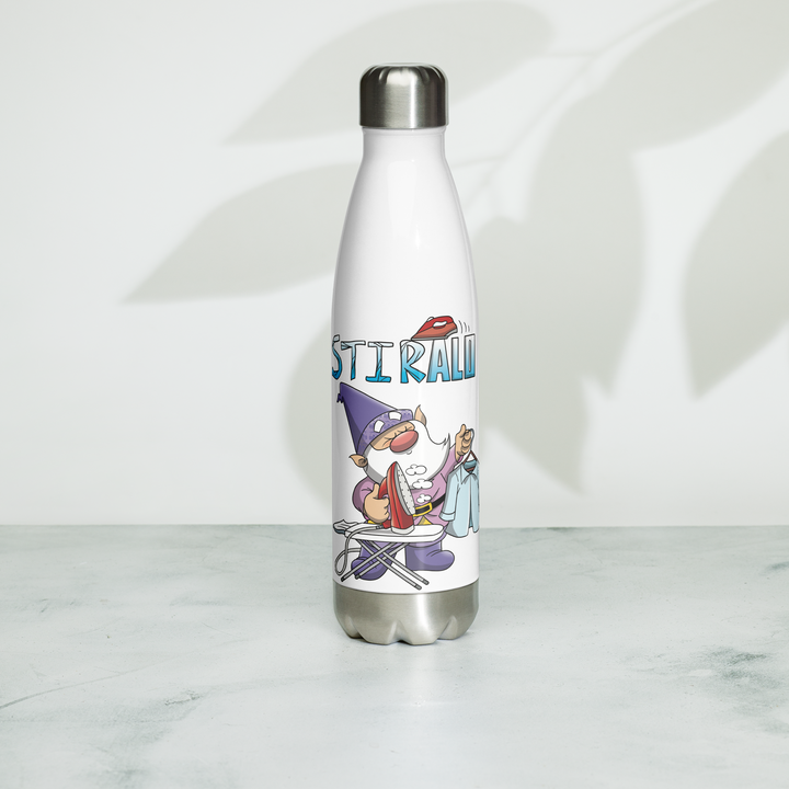 Borraccia in acciaio inossidabile STIRALO - Gufetto Brand 