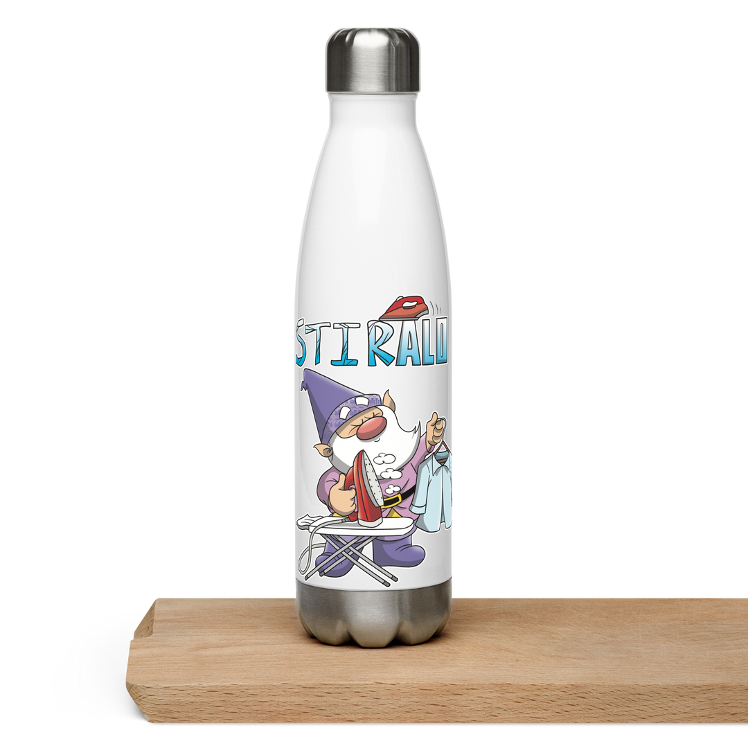 Borraccia in acciaio inossidabile STIRALO - Gufetto Brand 