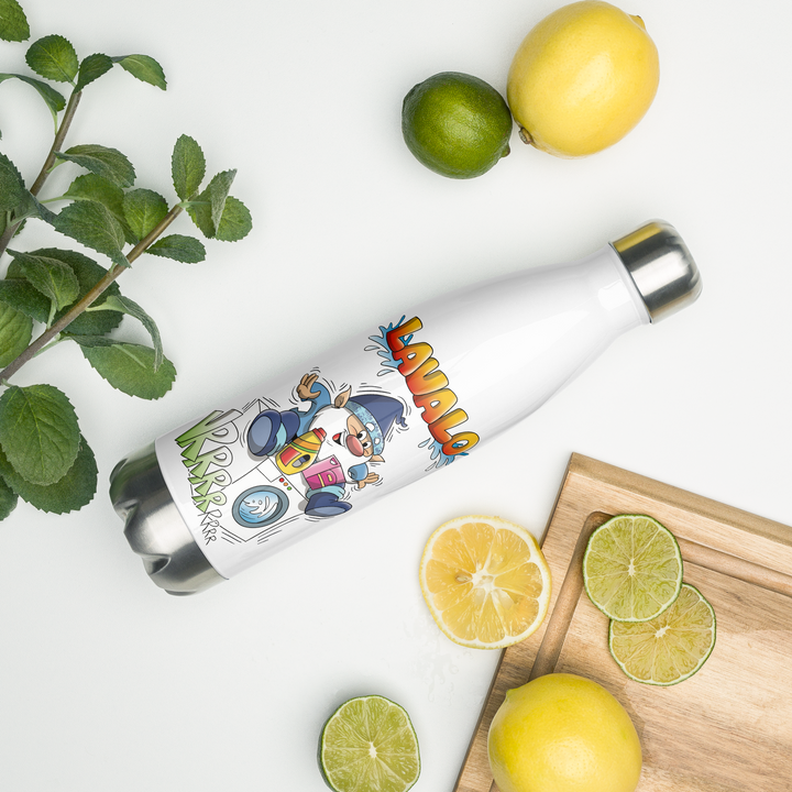 Borraccia in acciaio inossidabile LAVALO - Gufetto Brand 