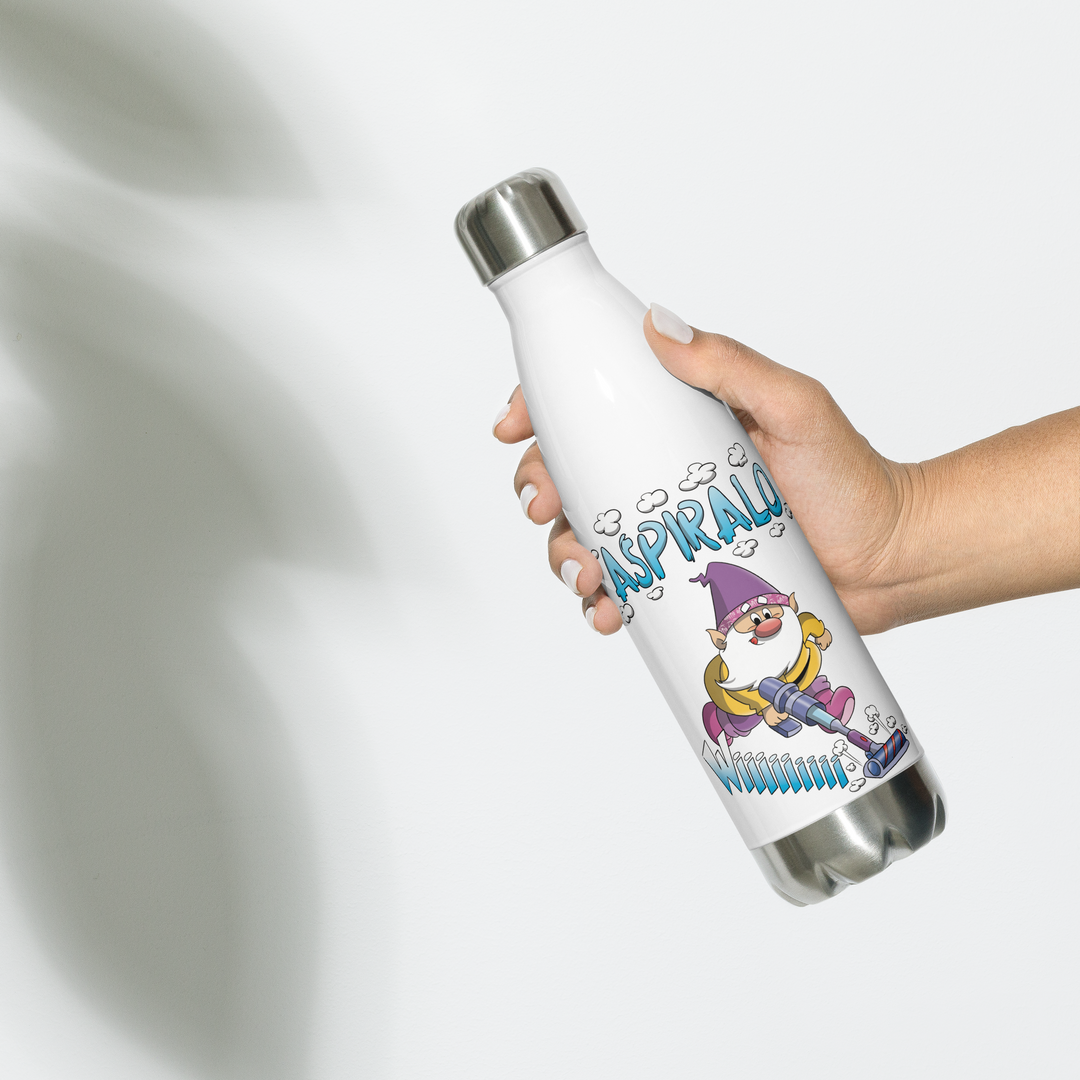 Borraccia in acciaio inossidabile ASPIRALO - Gufetto Brand 