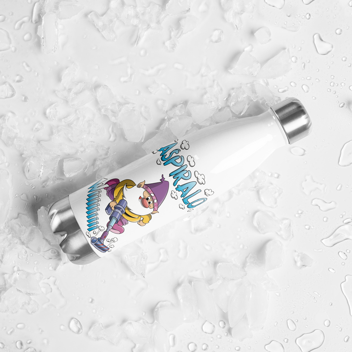 Borraccia in acciaio inossidabile ASPIRALO - Gufetto Brand 