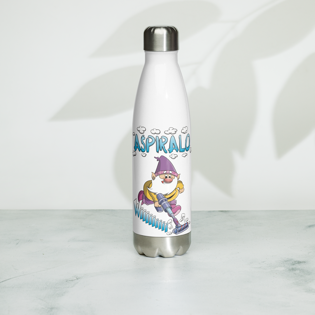 Borraccia in acciaio inossidabile ASPIRALO - Gufetto Brand 