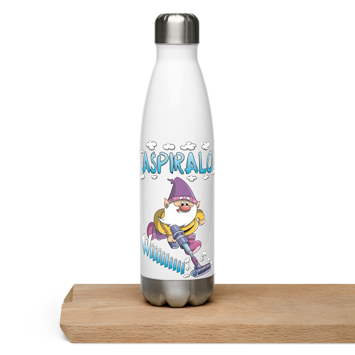 Borraccia in acciaio inossidabile ASPIRALO - Gufetto Brand 