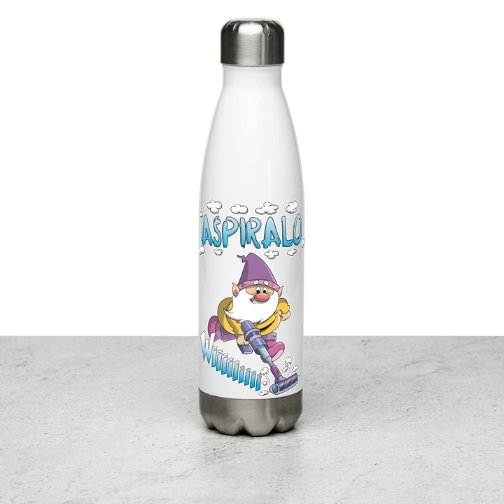 Borraccia in acciaio inossidabile ASPIRALO - Gufetto Brand 