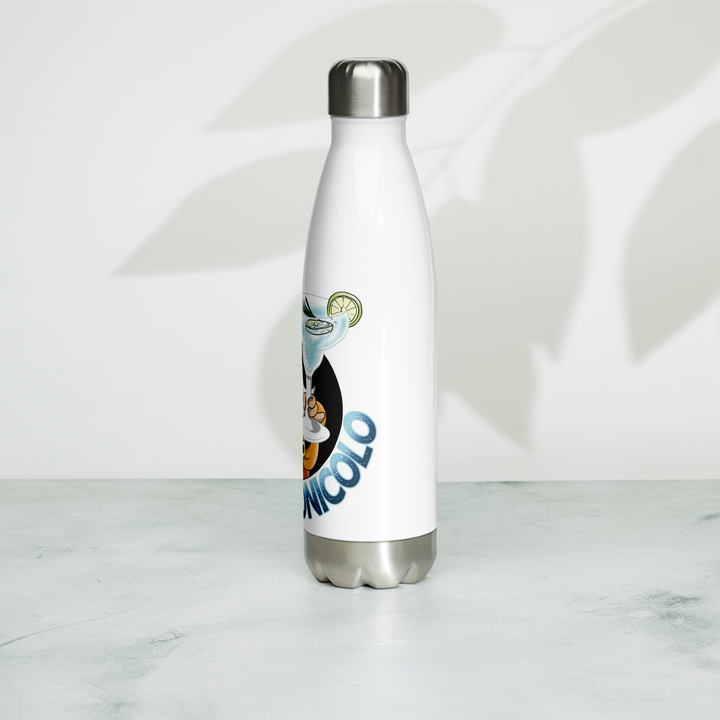 Borraccia in acciaio inossidabile GINTONICOLO - Gufetto Brand 