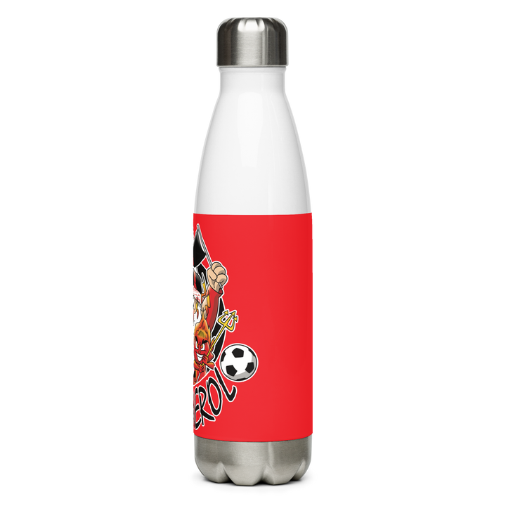 Borraccia in acciaio inossidabile ROSSO NEROLO - Gufetto Brand 