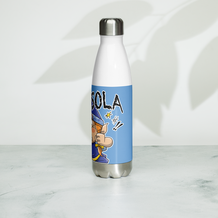 Borraccia in acciaio inossidabile STRESSOLA - Gufetto Brand 