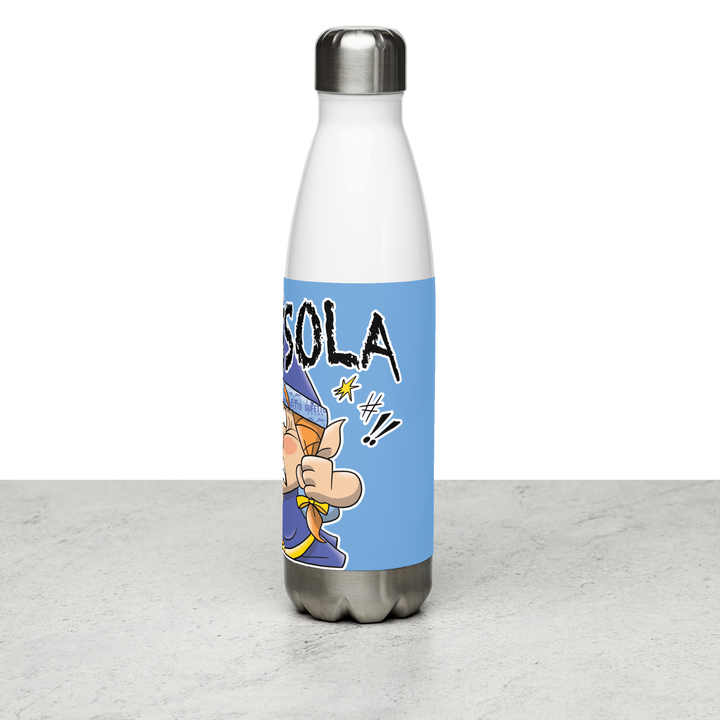 Borraccia in acciaio inossidabile STRESSOLA - Gufetto Brand 