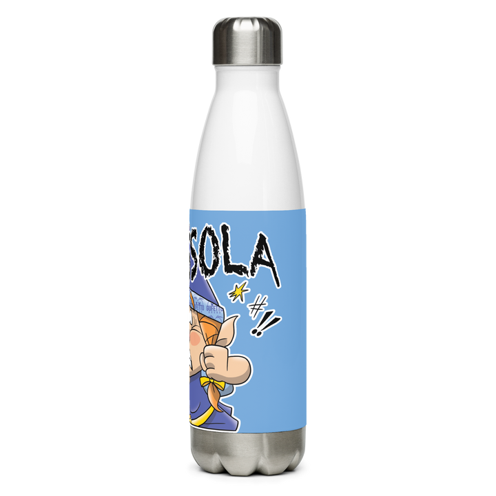 Borraccia in acciaio inossidabile STRESSOLA - Gufetto Brand 