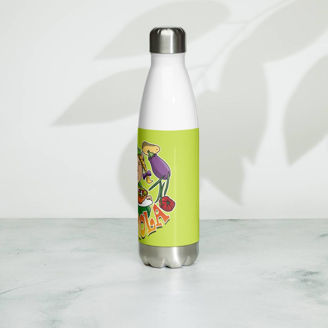 Borraccia in acciaio inossidabile VEGANOLA - Gufetto Brand 