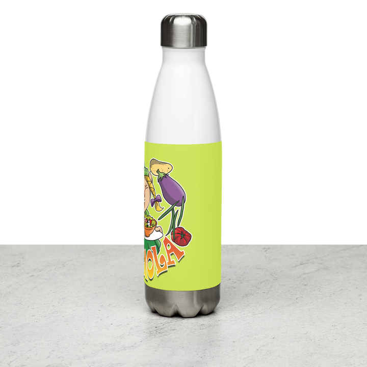 Borraccia in acciaio inossidabile VEGANOLA - Gufetto Brand 