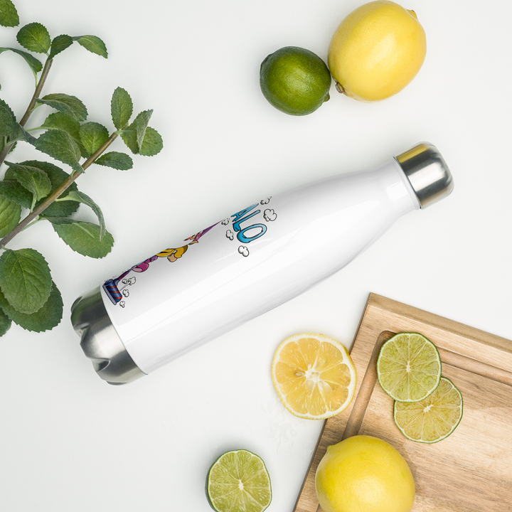 Borraccia in acciaio inossidabile ASPIRALO - Gufetto Brand 