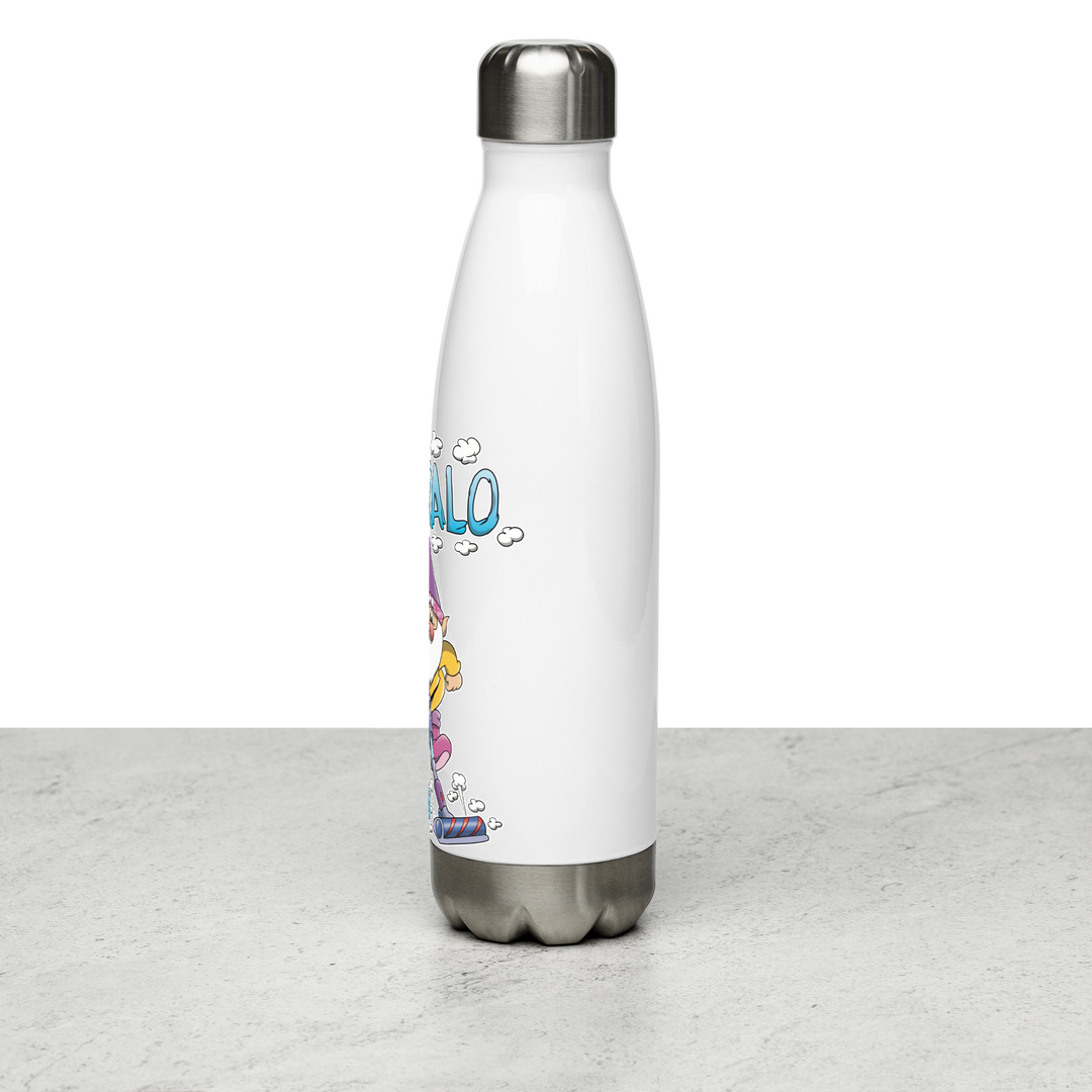 Borraccia in acciaio inossidabile ASPIRALO - Gufetto Brand 