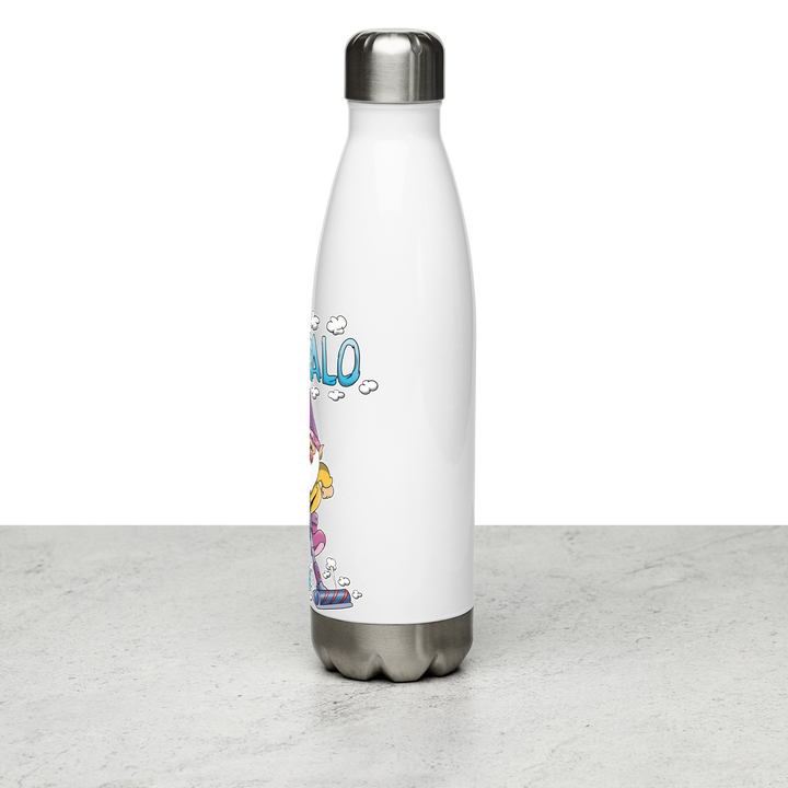 Borraccia in acciaio inossidabile ASPIRALO - Gufetto Brand 