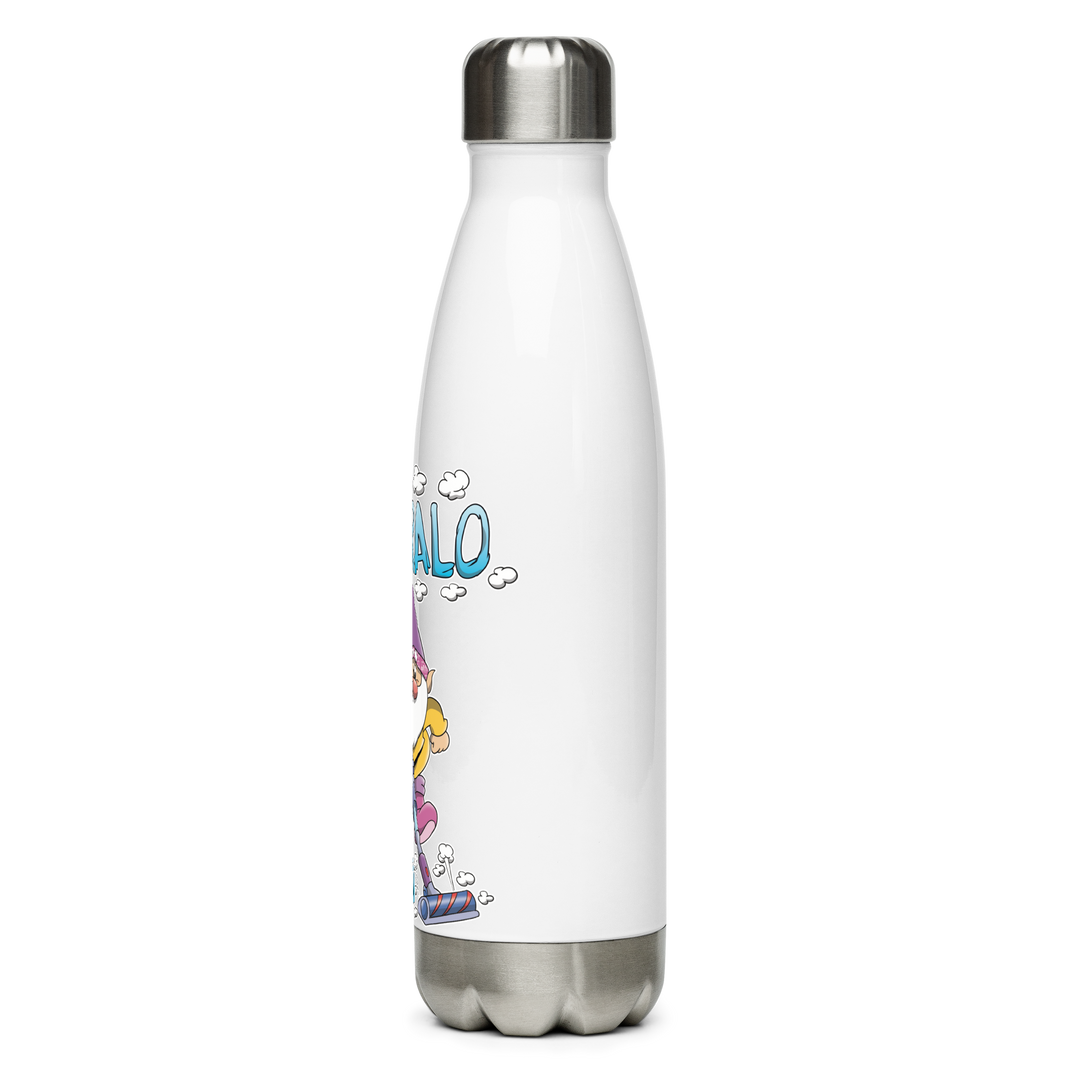 Borraccia in acciaio inossidabile ASPIRALO - Gufetto Brand 