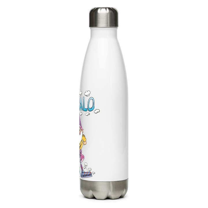 Borraccia in acciaio inossidabile ASPIRALO - Gufetto Brand 