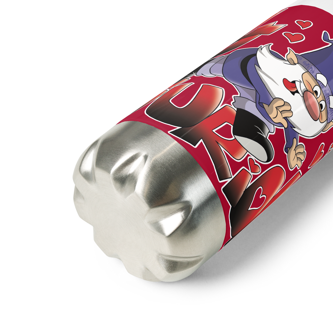 Borraccia in acciaio inossidabile LUSSURIOLO - Gufetto Brand 