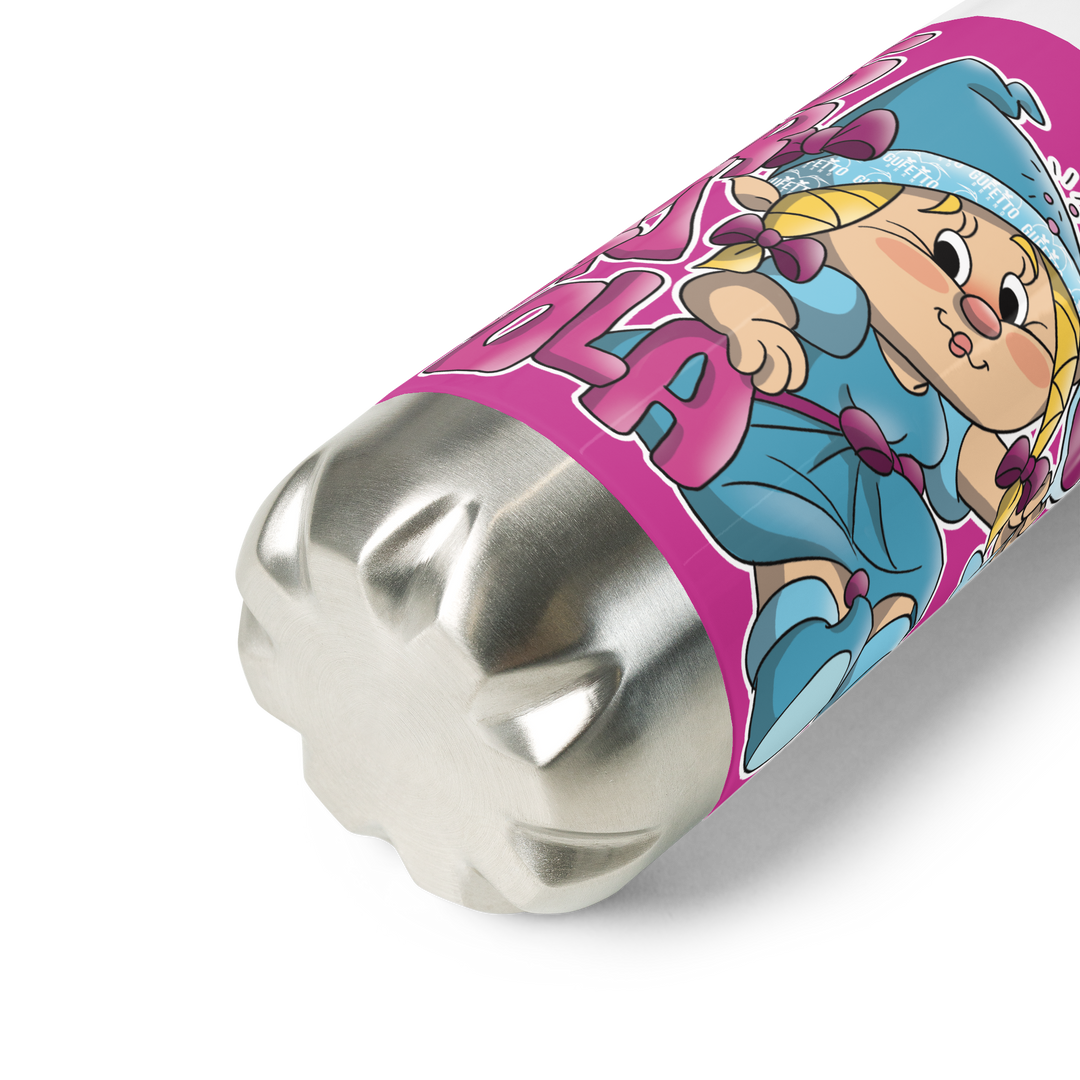 Borraccia in acciaio inossidabile SBRONZOLA - Gufetto Brand 