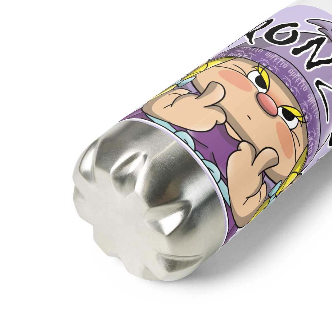 Borraccia in acciaio inossidabile STRONZOLA - Gufetto Brand 