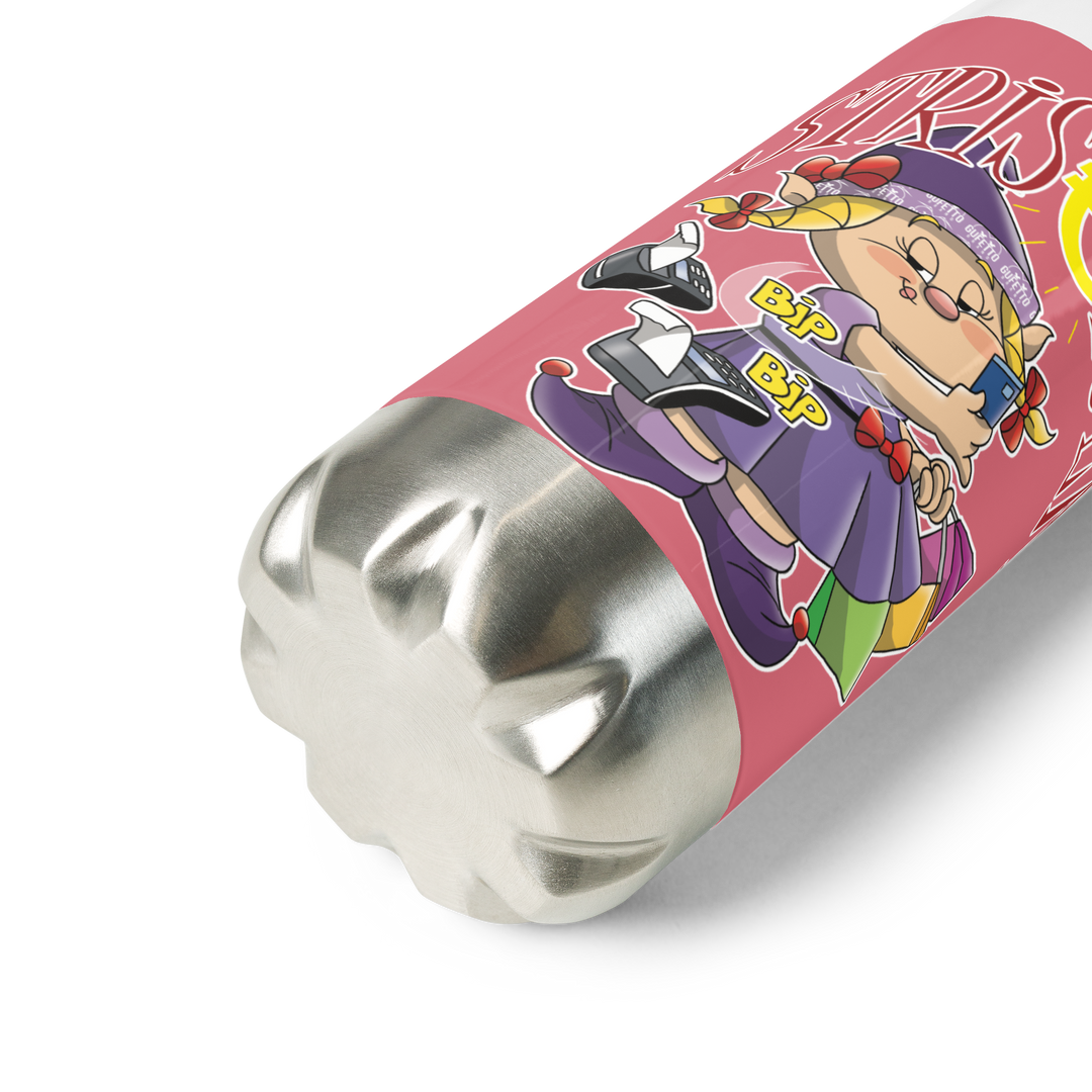 Borraccia in acciaio inossidabile STRISCIOLA - Gufetto Brand 