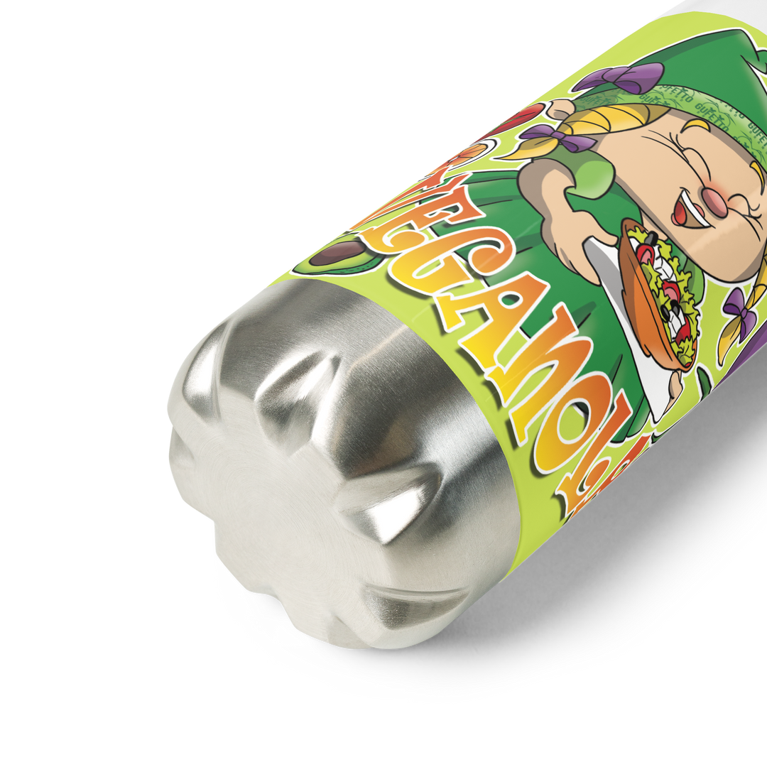 Borraccia in acciaio inossidabile VEGANOLA - Gufetto Brand 