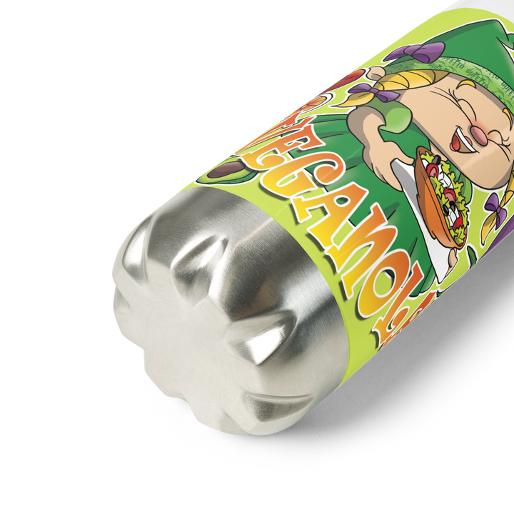 Borraccia in acciaio inossidabile VEGANOLA - Gufetto Brand 