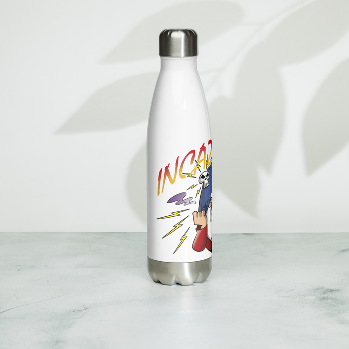 Borraccia in acciaio inossidabile INCAZZATOLO - Gufetto Brand 