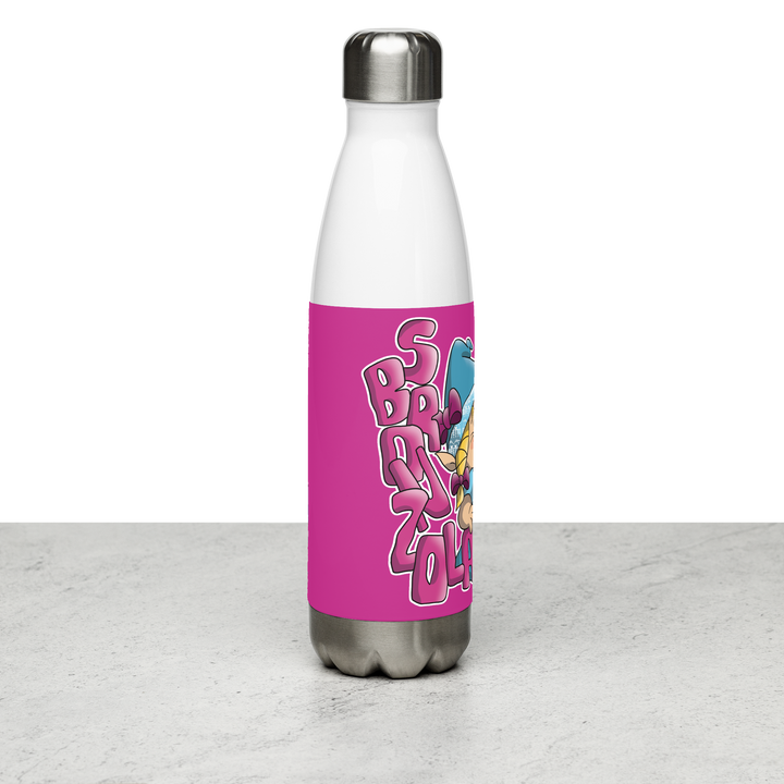 Borraccia in acciaio inossidabile SBRONZOLA - Gufetto Brand 