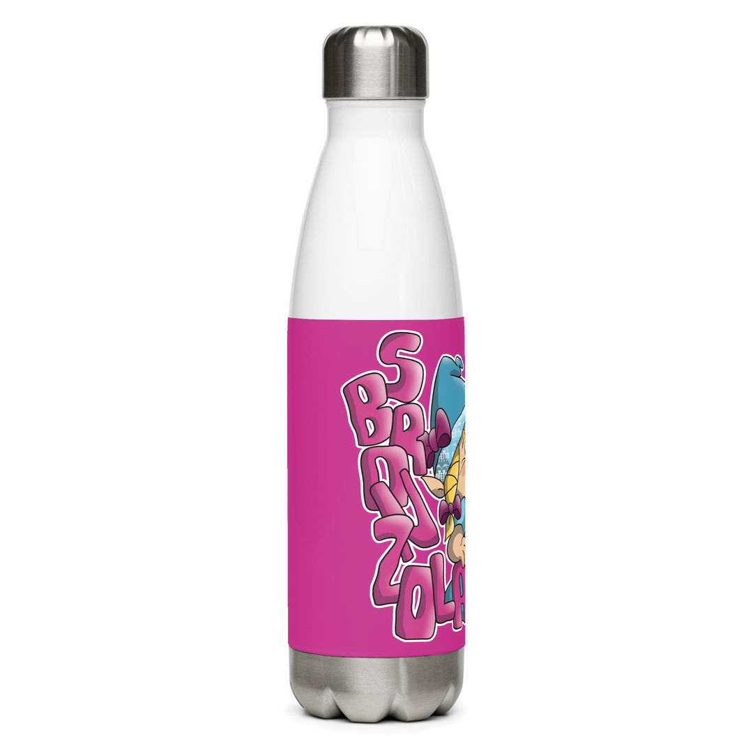 Borraccia in acciaio inossidabile SBRONZOLA - Gufetto Brand 