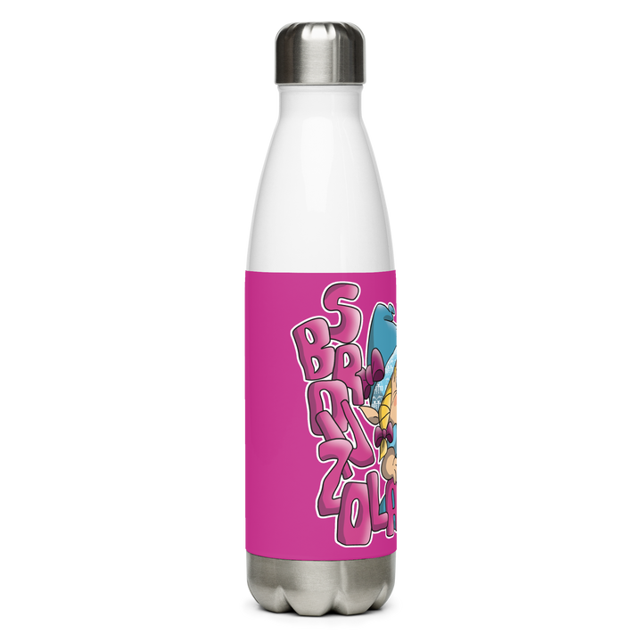 Borraccia in acciaio inossidabile SBRONZOLA - Gufetto Brand 