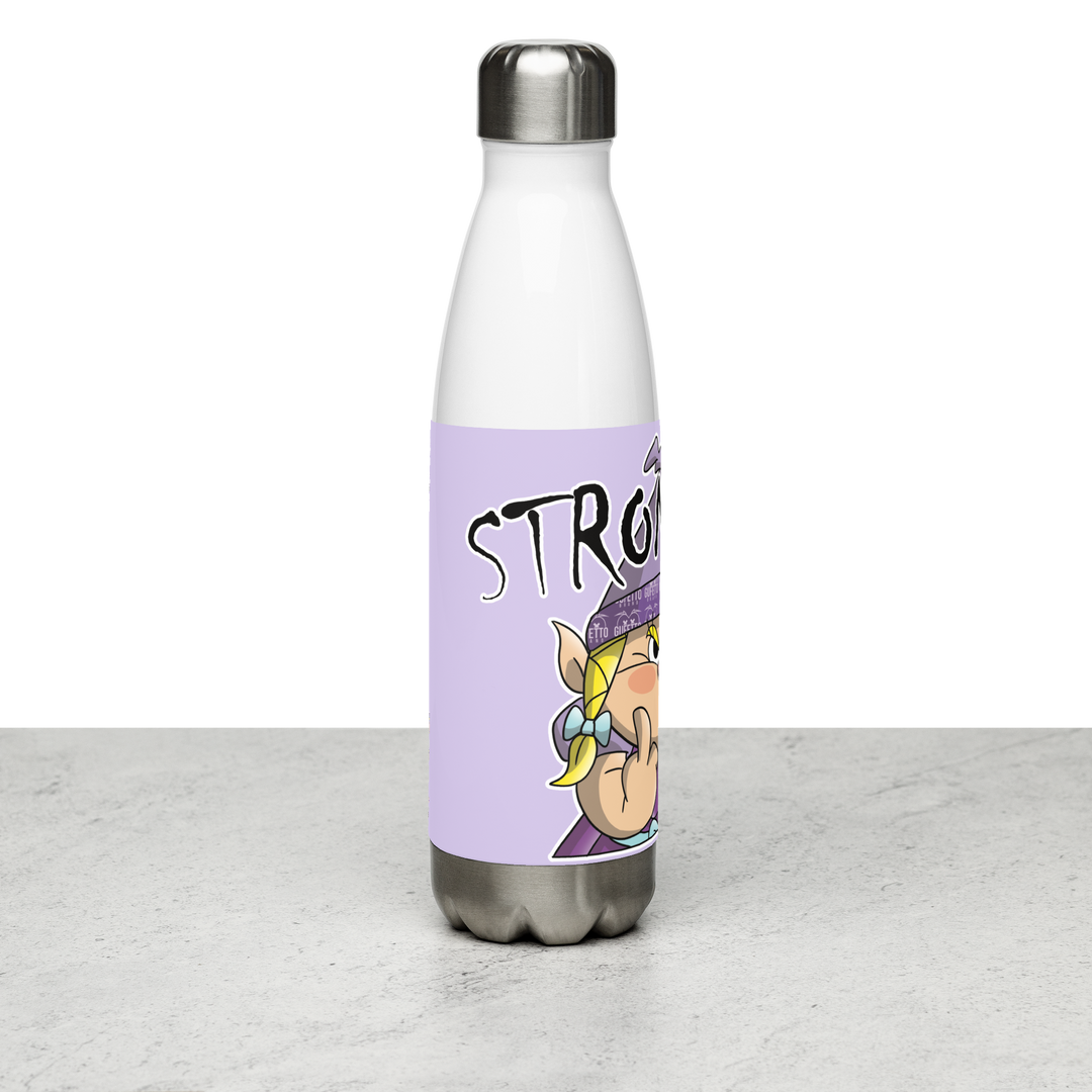 Borraccia in acciaio inossidabile STRONZOLA - Gufetto Brand 