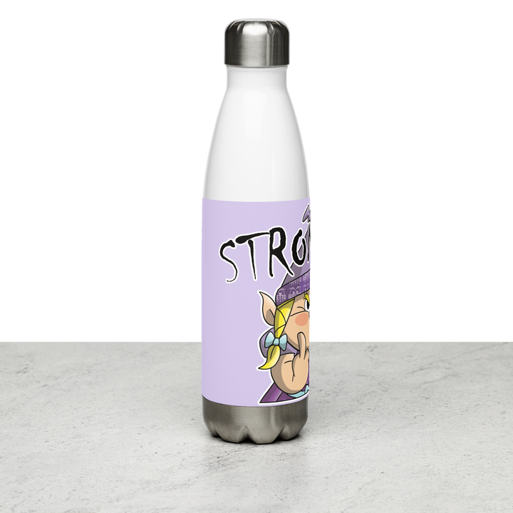 Borraccia in acciaio inossidabile STRONZOLA - Gufetto Brand 