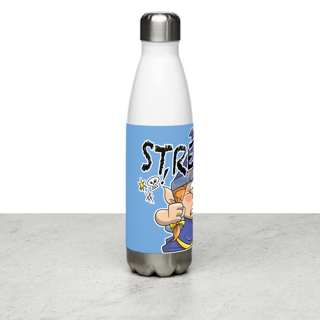 Borraccia in acciaio inossidabile STRESSOLA - Gufetto Brand 