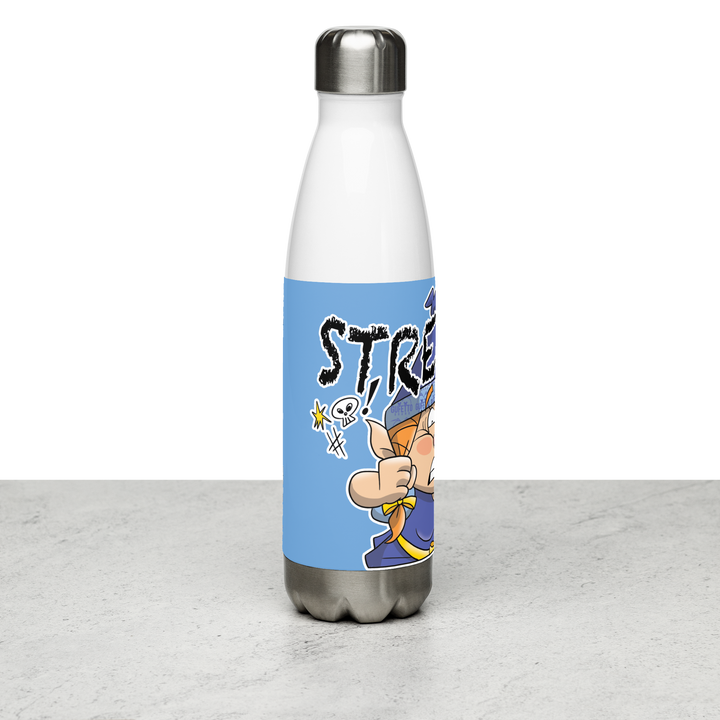 Borraccia in acciaio inossidabile STRESSOLA - Gufetto Brand 