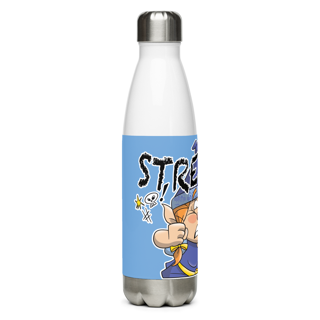 Borraccia in acciaio inossidabile STRESSOLA - Gufetto Brand 