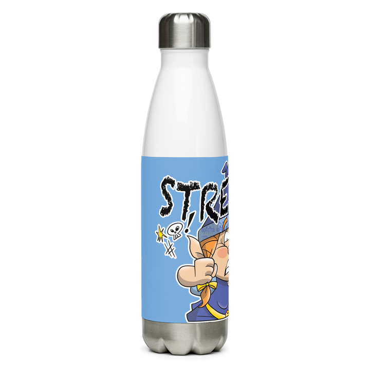 Borraccia in acciaio inossidabile STRESSOLA - Gufetto Brand 