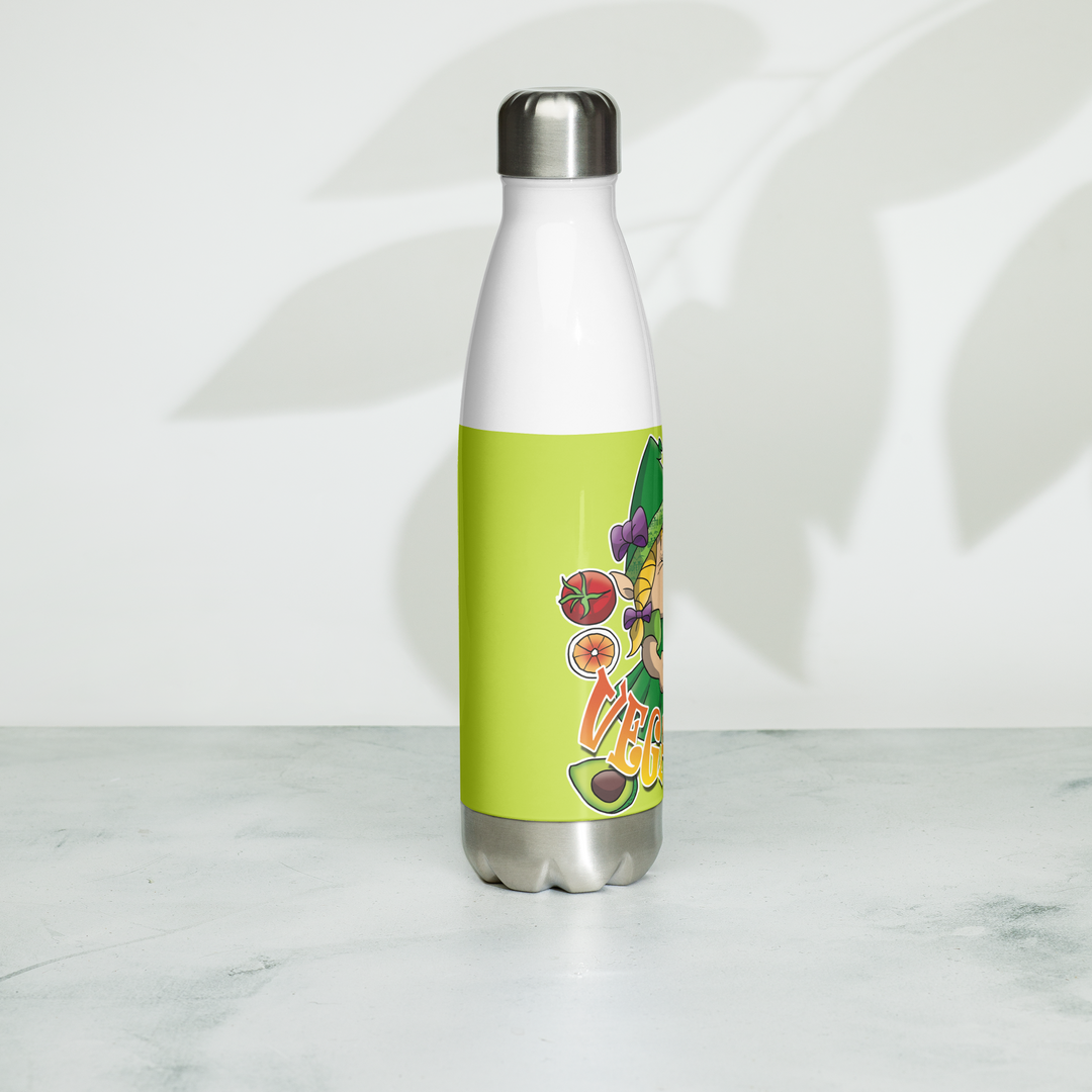 Borraccia in acciaio inossidabile VEGANOLA - Gufetto Brand 