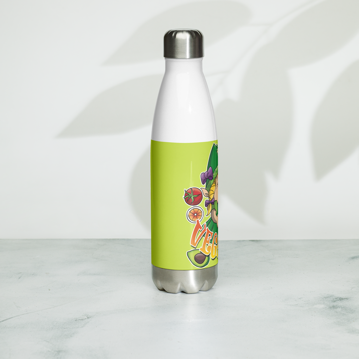 Borraccia in acciaio inossidabile VEGANOLA - Gufetto Brand 