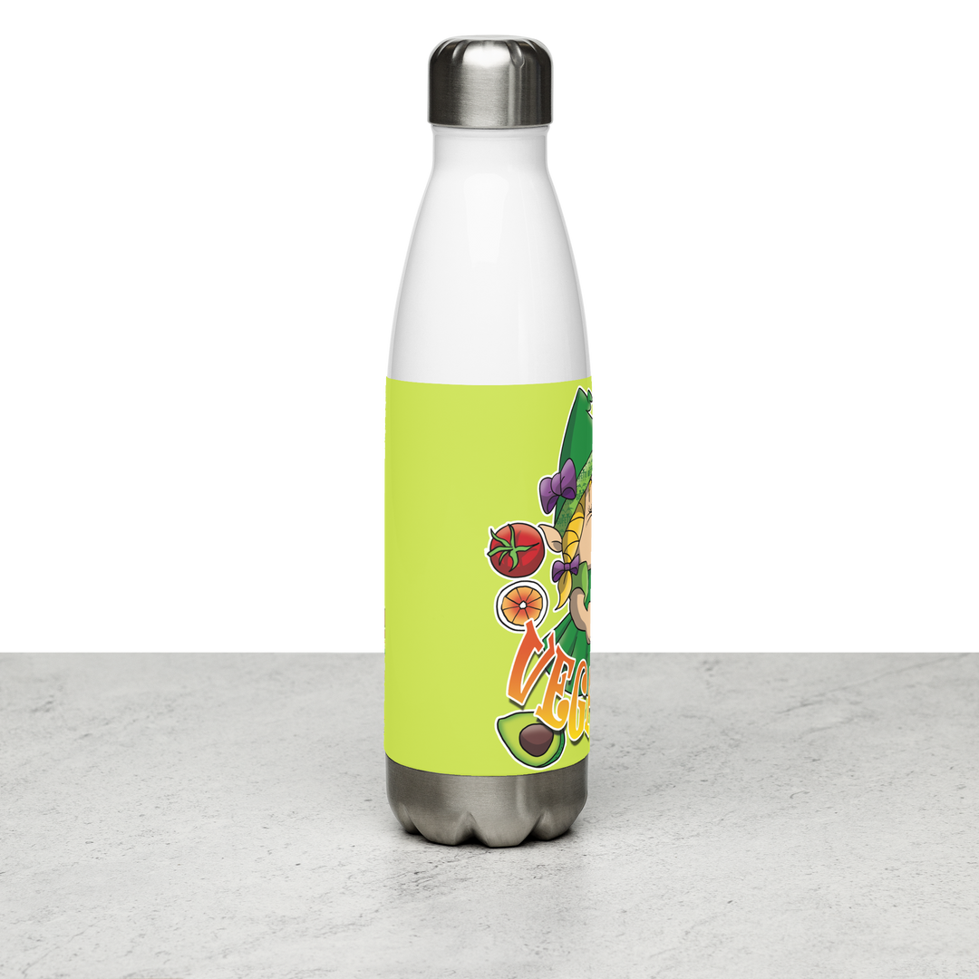 Borraccia in acciaio inossidabile VEGANOLA - Gufetto Brand 