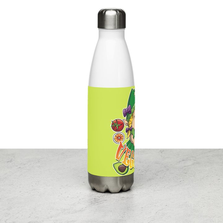 Borraccia in acciaio inossidabile VEGANOLA - Gufetto Brand 