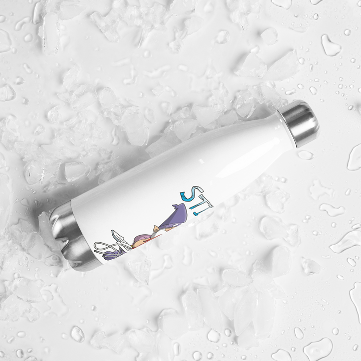 Borraccia in acciaio inossidabile STIRALO - Gufetto Brand 