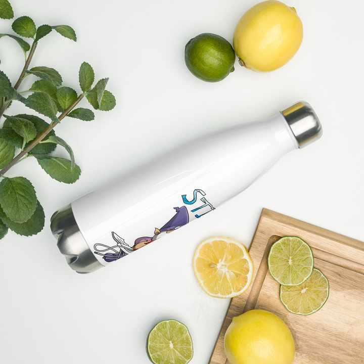 Borraccia in acciaio inossidabile STIRALO - Gufetto Brand 