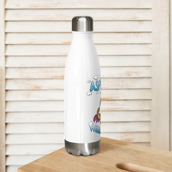 Borraccia in acciaio inossidabile ASPIRALO - Gufetto Brand 