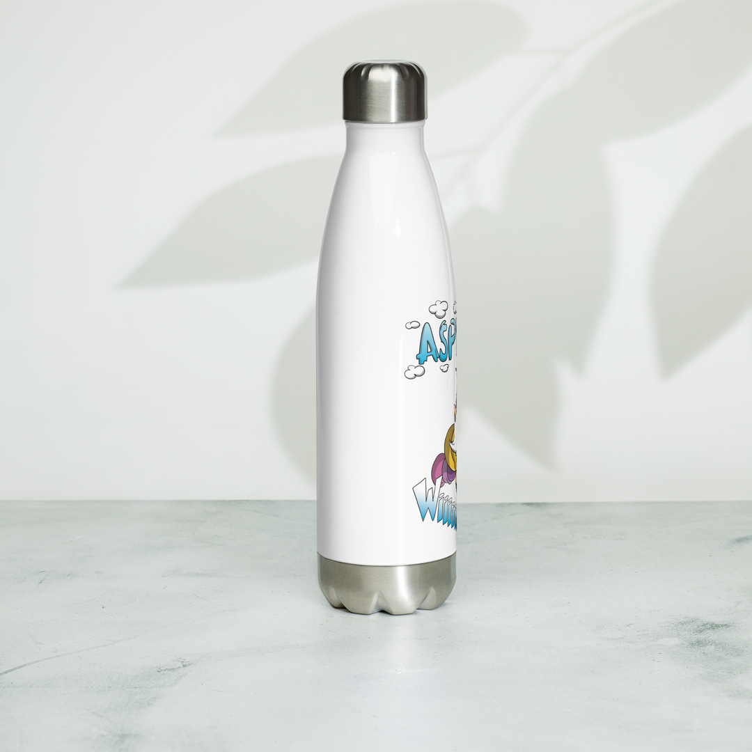 Borraccia in acciaio inossidabile ASPIRALO - Gufetto Brand 