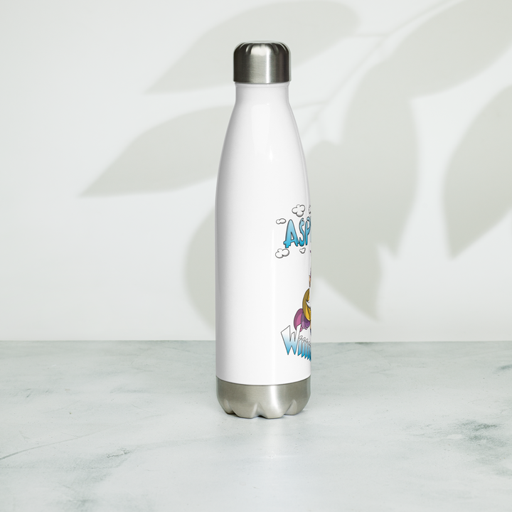 Borraccia in acciaio inossidabile ASPIRALO - Gufetto Brand 