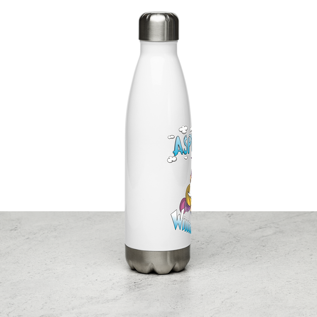 Borraccia in acciaio inossidabile ASPIRALO - Gufetto Brand 